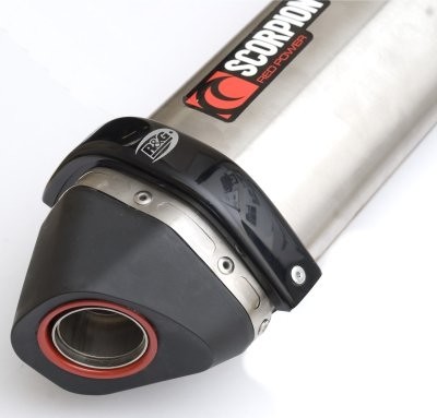 Chránič koncovky výfuku R&G Racing pro SCORPION Serket, černý